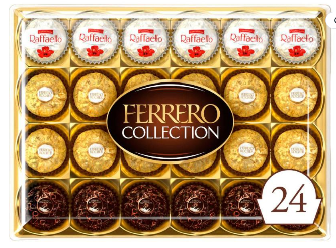 Ferrero Collection Rocher Raffaello Rondnoir Chocolate Gift Box 24 Pack | 269g