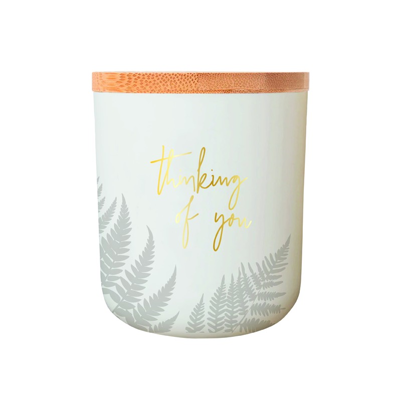 Sentiment Soy Candle Thinking of you