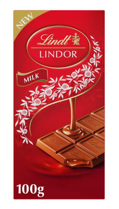 Lindt Lindor Milk Chocolate Block | 100g