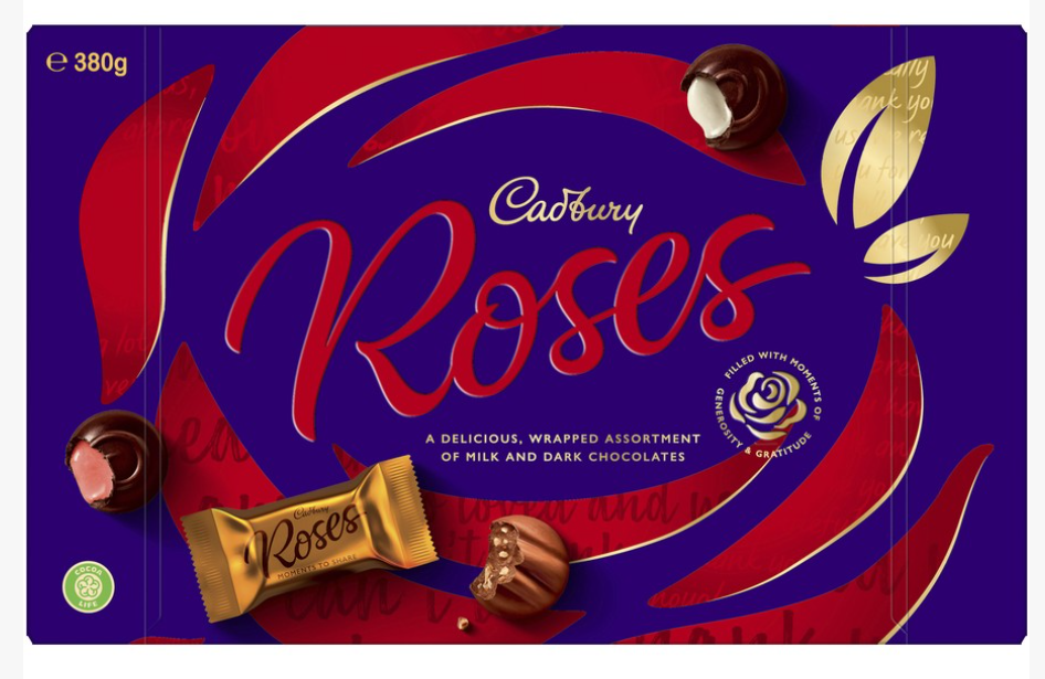 Cadbury Roses Boxed Chocolate | 380g
