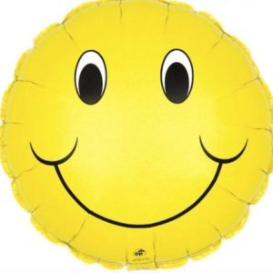 Smiley Face Helium Filled Balloon